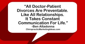 ben altadonna chiropractic divorce quote